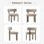 Upholstered Solid Wood Dining Chair Side Chair-1847099164