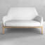 Palma 56" Wide Outdoor Loveseat with Cushions