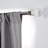 Schall Adjustable Single Curtain Rod-121929500