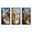 "Espagne village andalou", 3 pièces sur toile-584322412-584322409