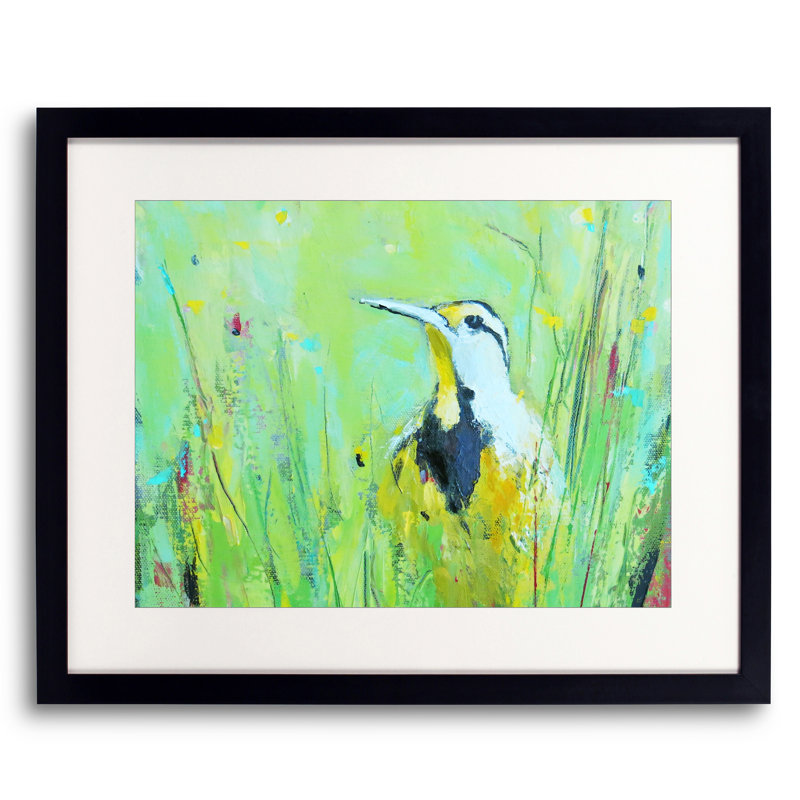 Meadowlark Print by Phyllis Adams, 16" H x 20" W