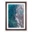 Aerial View of the Ocean in Abstract - Picture Frame Graphic Art Print-55683166-55683168