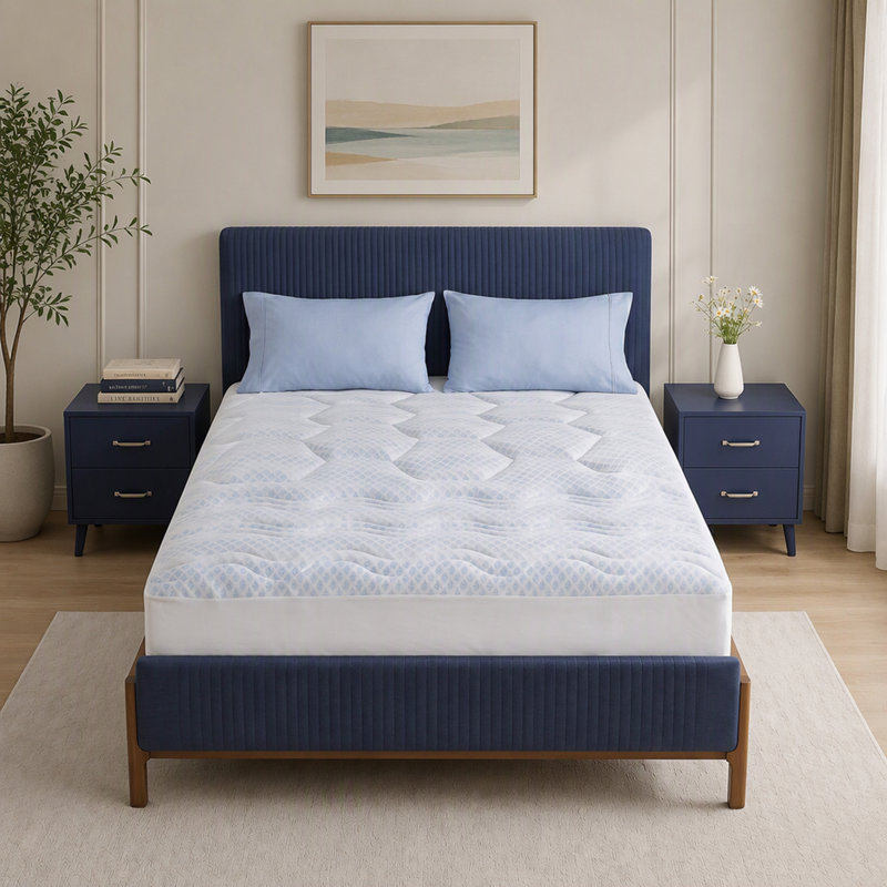 Matelas rafraîchissant ergonomique à zones