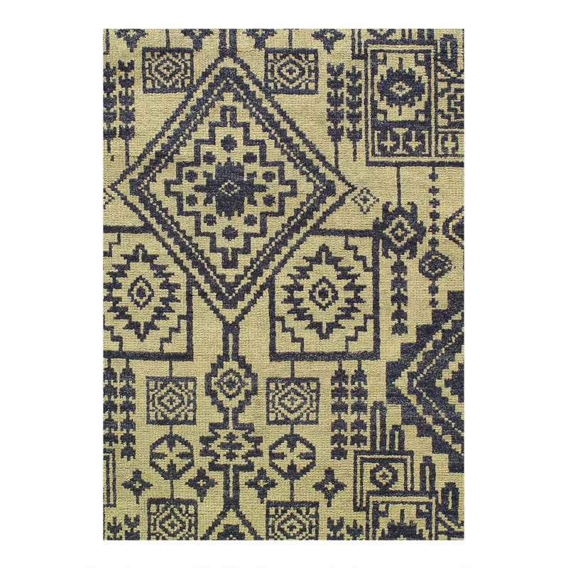 Southwestern Area Rug in Gray