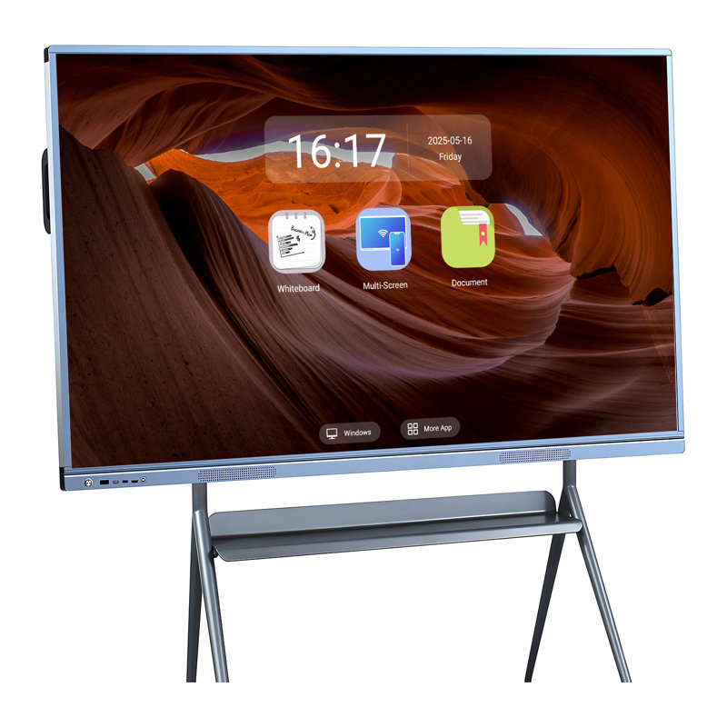 Tableau blanc interactif tout-en-un 75 pouces JYXCN, H 49,79 po x l 29,97 po x P 4,35 po