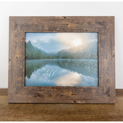 " Be Still Mountains Lake "