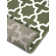 Flatweave Green Rug