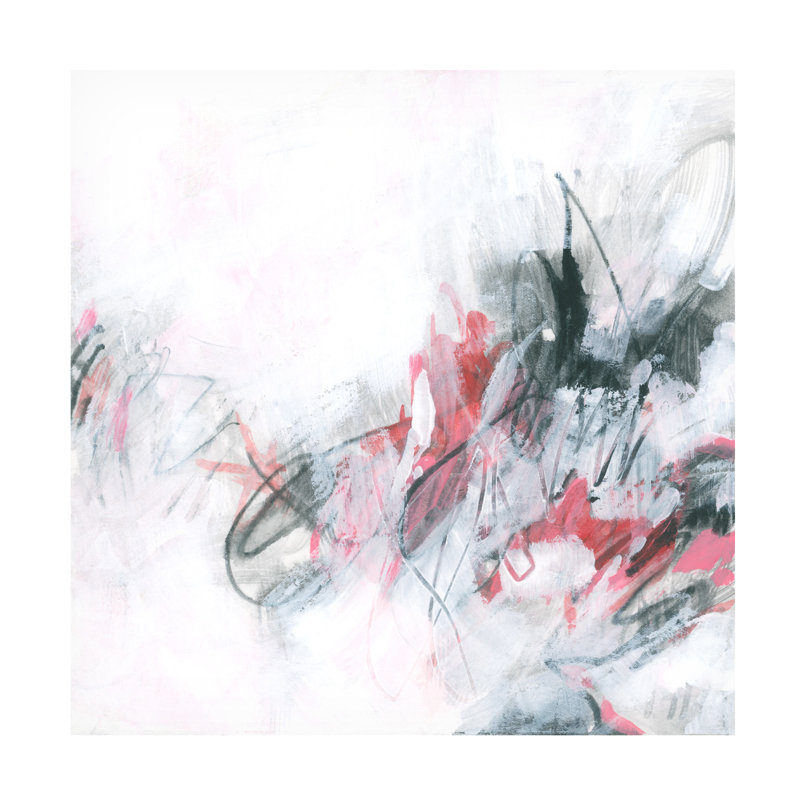 " Magenta String II " on, 35" H x 35" W
