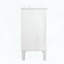 Meuble de salle de bain de style français avec lavabo en céramique, tablette réglable et charnières à fermeture douce, blanc-2024271254-2024271255