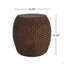 Table d'appoint en faux rotin