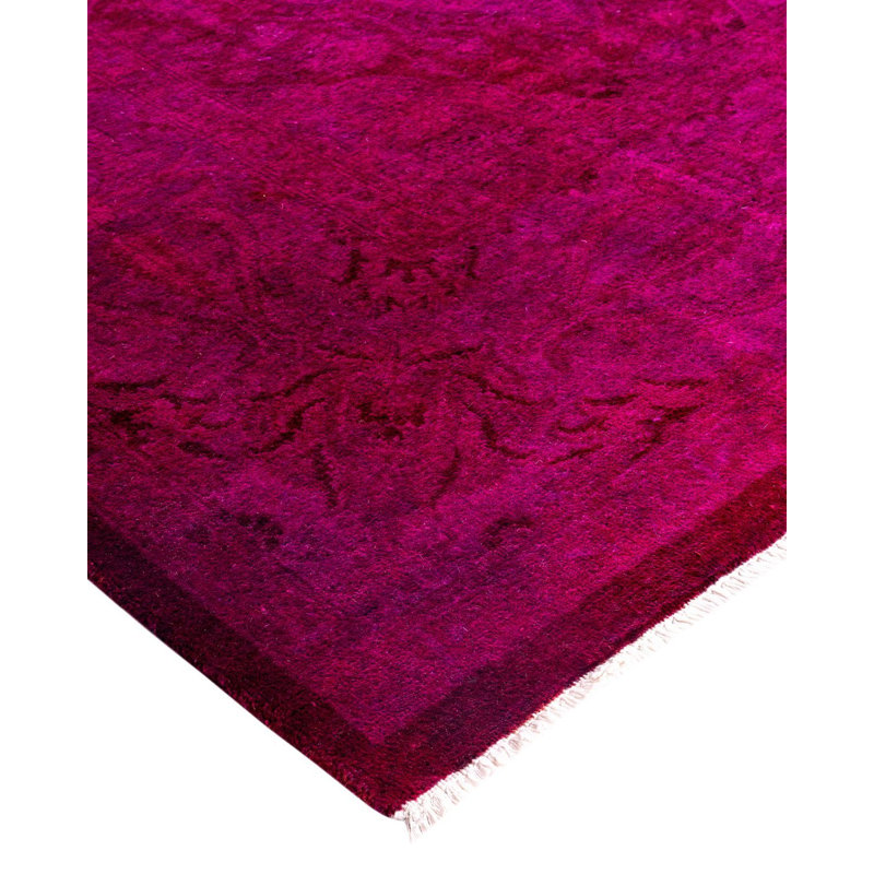 Overyed One-of-a-Kind Rectangle 6'2" X 8'10" Hand Knotted Area Rug