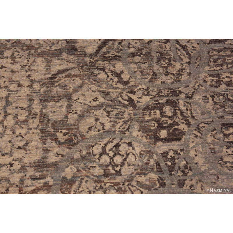 One-of-a-Kind Rectangle 9' X 12'4" Hand Knotted Area Rug