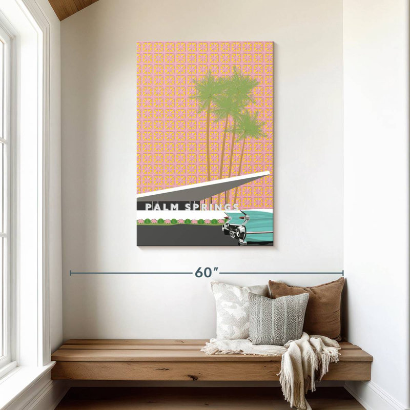 Aime Palm Springs avec convertible, H 45 po x l 30 po