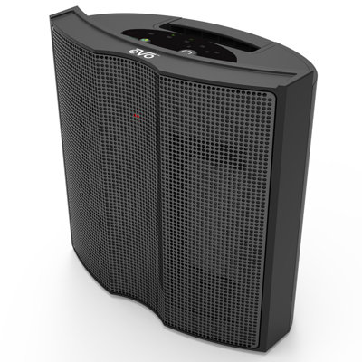 Evo 1500 Watt 12000 BTU Electric Compact Space Heater with Adjustable Thermostat and with Digital Display