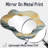 Silent Melody Of Coastal Echo - Coastal Asymmetrical Wall Mirror, Nautical Vanity Mirror, Printed on Metal-1694188105