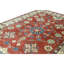 Tapis unique en laine noué à la main de haute qualité de 8 pi 7 po x 12 pi 4 po de couleur rouge / bleu / ivoire