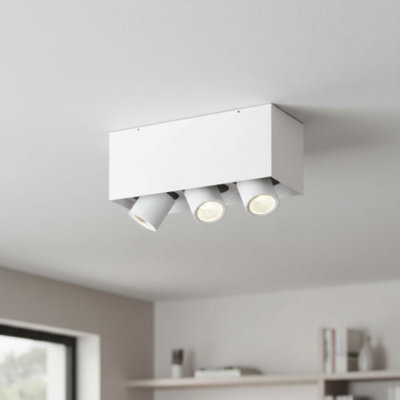 UltraBeam 18 Watt LED White finish Adjustable surface mounted downlight