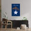 Winter Star Abstract Contemporary Pine Tree Winter Wall Art Print 1 Piece Wrapped Canvas Wall Art-1370663323