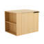 Ensemble de meuble-lavabo de salle de bain 24 po pour grand espace, ensemble d'armoires de salle de bain moderne, ensemble d'armoires de salle de bain sans lavabo, chêne (composable)-1195878866