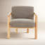 Fauteuil d'appoint Reyer Boucle-1646437447