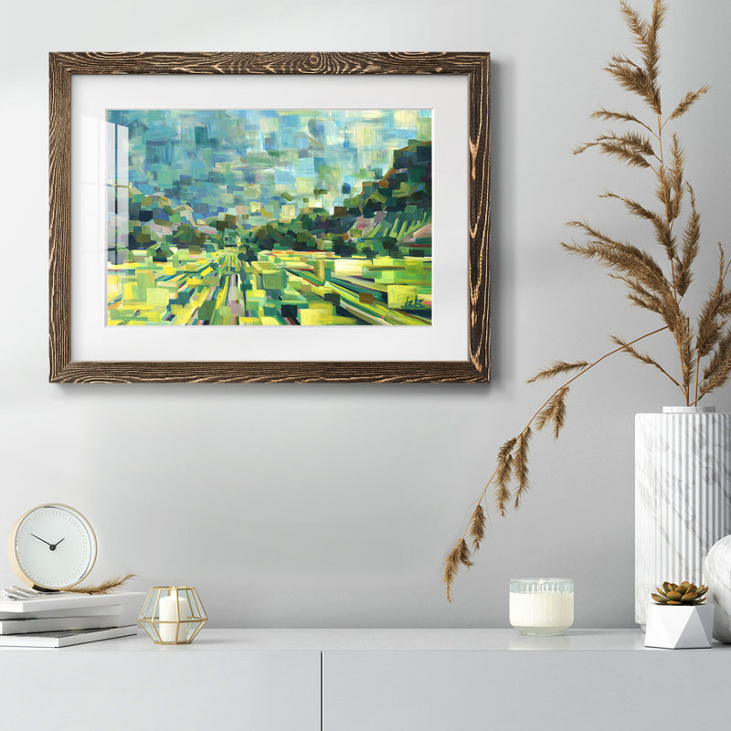 «Summer», reproduction sur toile, Noyer, H 18 po x l 26 po
