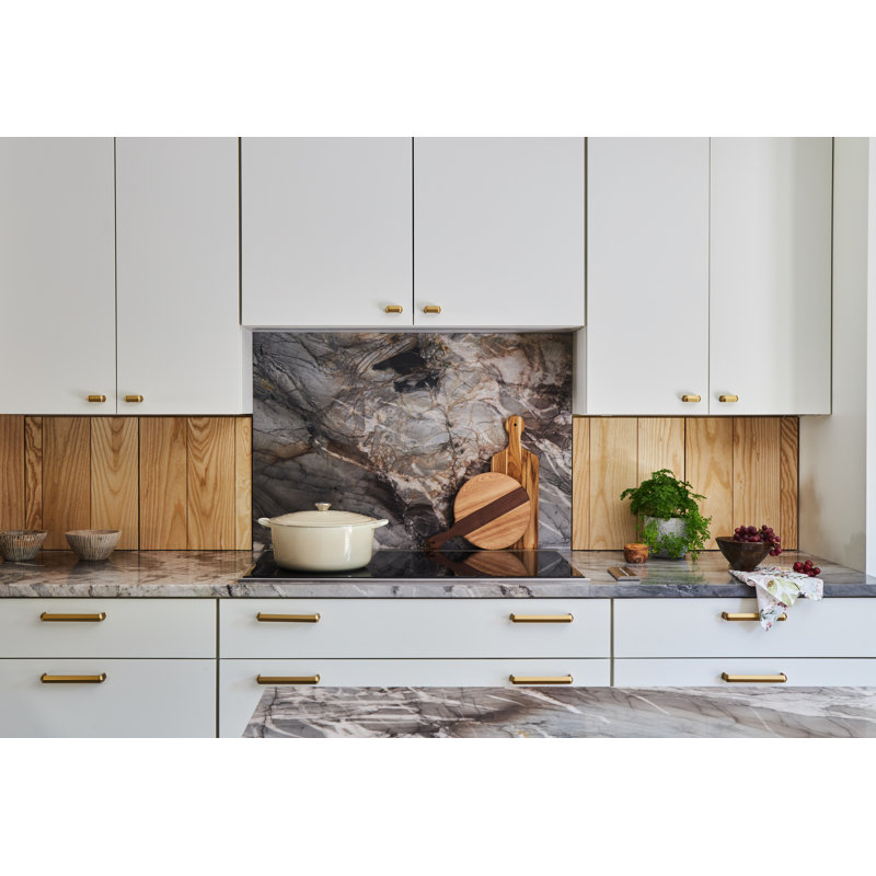 Eternity 8" Center to Center Bar Pull, Satin Brass, 8"