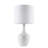 Celine 26'' White Textured Ceramic Table Lamp