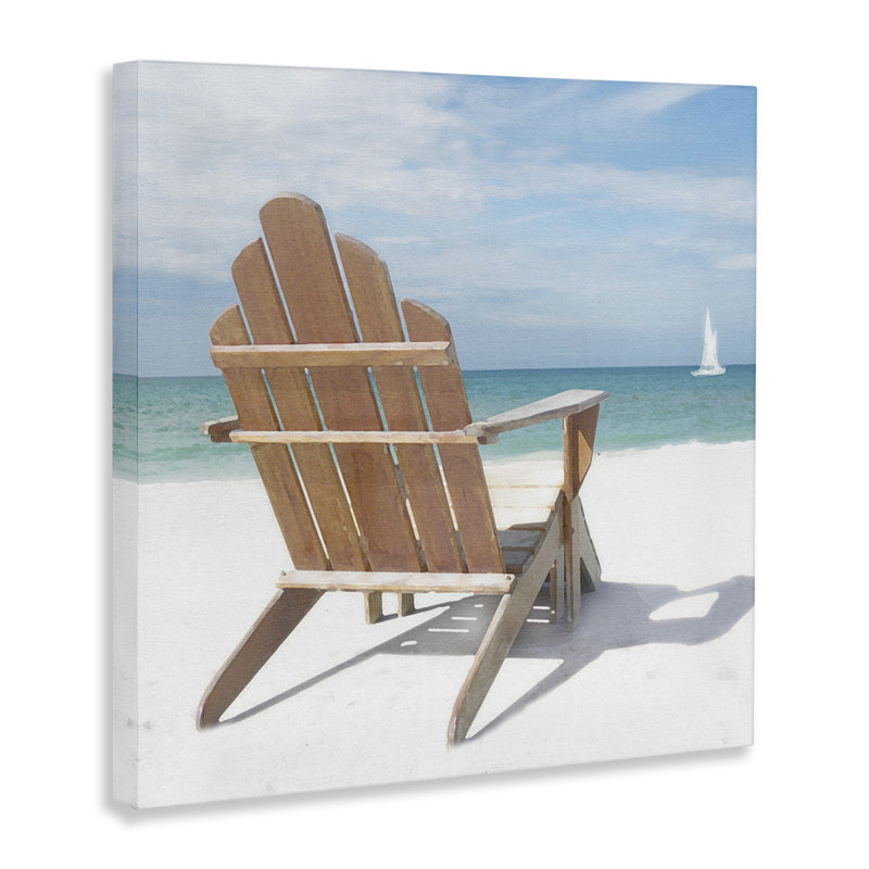 «View West Beach Chair» par Noah Bay, H 17 po x l 17 po