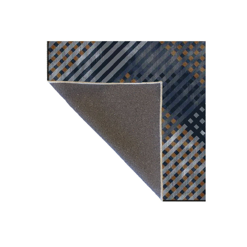 Tapis décoratif à motif créatif Pixel, Sous-tapis carré 3 pi 3 po inclus