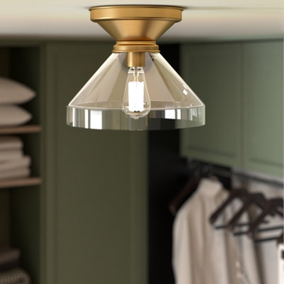 Plafonnier semi-encastré 1 lumière 12 lumières Abbott