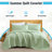 HLC.ME Lorenzo - 3 Piece Set, Lightweight King Bedspread Coverlet Quilt Set-101301943-101301947