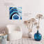 Adore Cyan Geode Abstract Framed Acrylic Art by Oliver Gal-344226745
