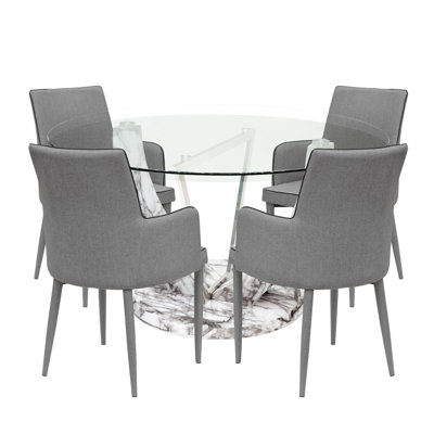 Jameel 4 - Person Dining Set