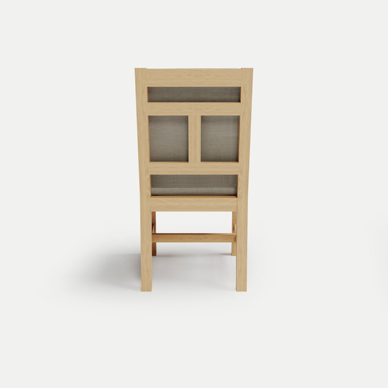 Solerno Heated Dining Armless Chair — Dove, Dove