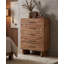 Commode 5 tiroirs en bois massif-129485407