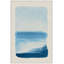 Blue flows iii-impression sur toile encadrée-30011123
