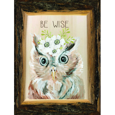 " Be Wise Owl "