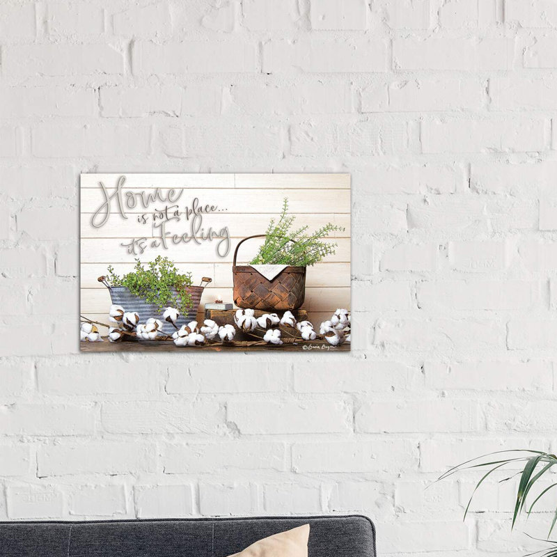 Home Is Not A Place - Wrapped Canvas Print, 101.6 cm H x 66.04 cm W x 1.91 cm D