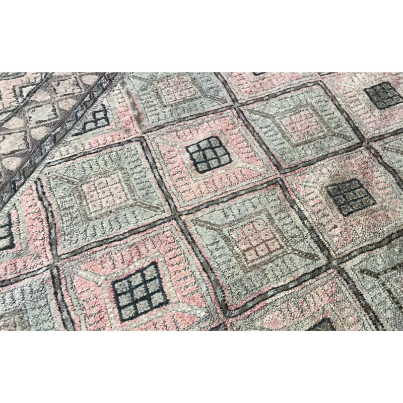 Afghan One-of-a-Kind 5'2" X 6' Area Rug