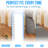 Extra-Long Custom-Length Non-Slip Runner Rug with Dirt-Trapping Grooves. Heavy-Duty, Absorbent, Stain-Resistant, and Washable. Perfect for Entryways, Hallways, and Offices, Gray.-525222591