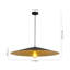 Luminaire suspendu industriel surdimensionné en métal 31,5 po