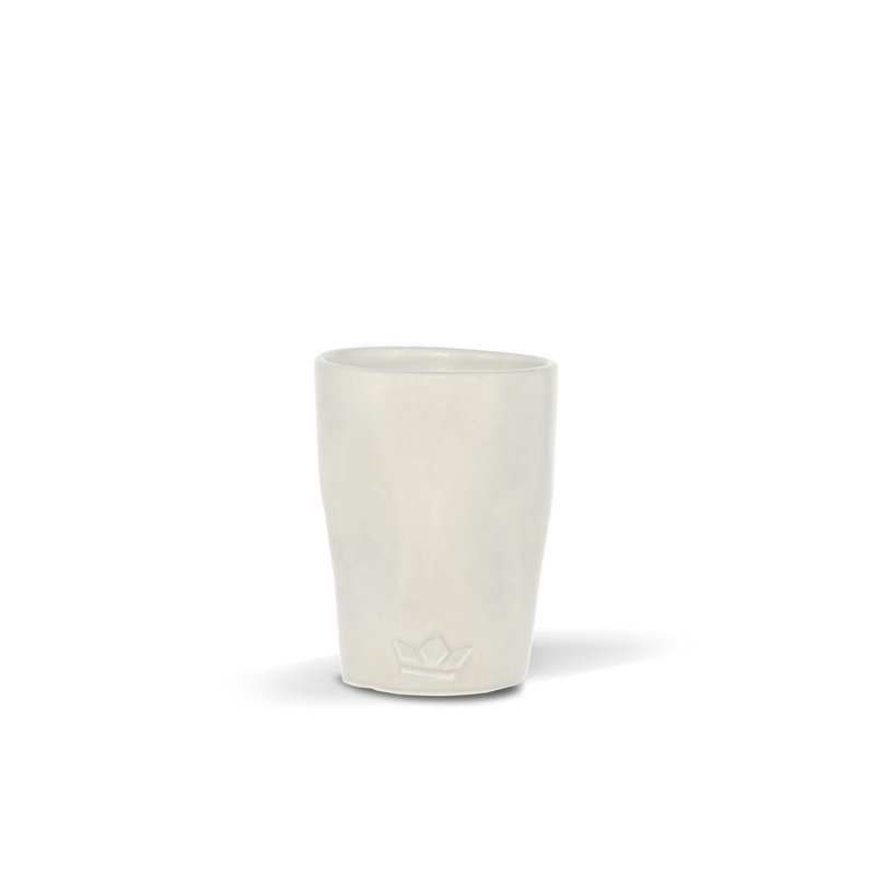 Ensemble de 4 tasses en céramique dentées, Or