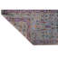 Hand Knotted Wool Area Rug in Gray And Purple