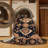 Machine Washable Persian Brown Area Rug-1374625083