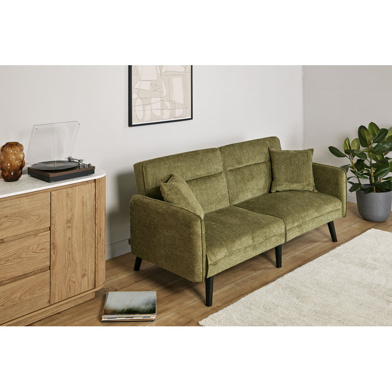 Shiflet Sleeper, Green Chenille