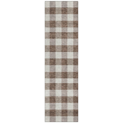Plaid Indoor / Outdoor Rug