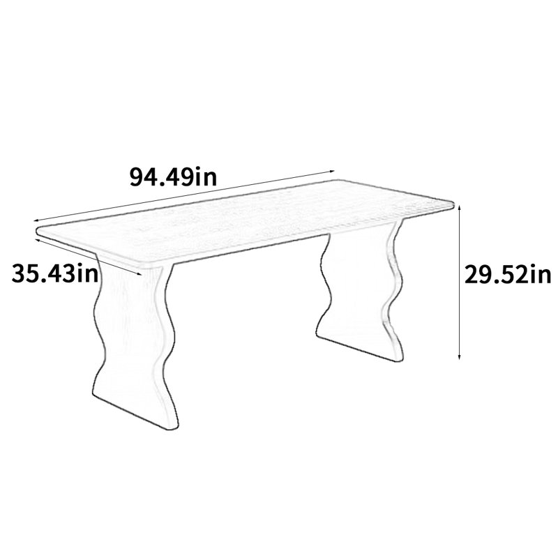 Jefferson, 29.52"H x 94.49"L x 35.43"W
