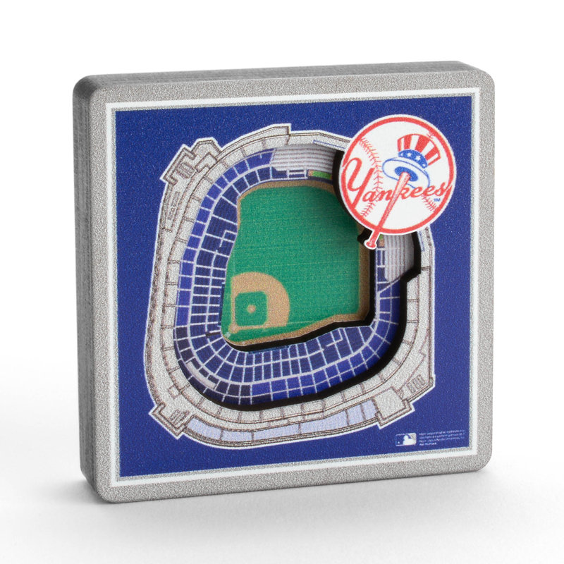 YouTheFan Wood Magnetic & Lettering, MLB New York Yankees