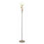 Lampe sur pied dorée et argentée 65,5 "Gladkowski