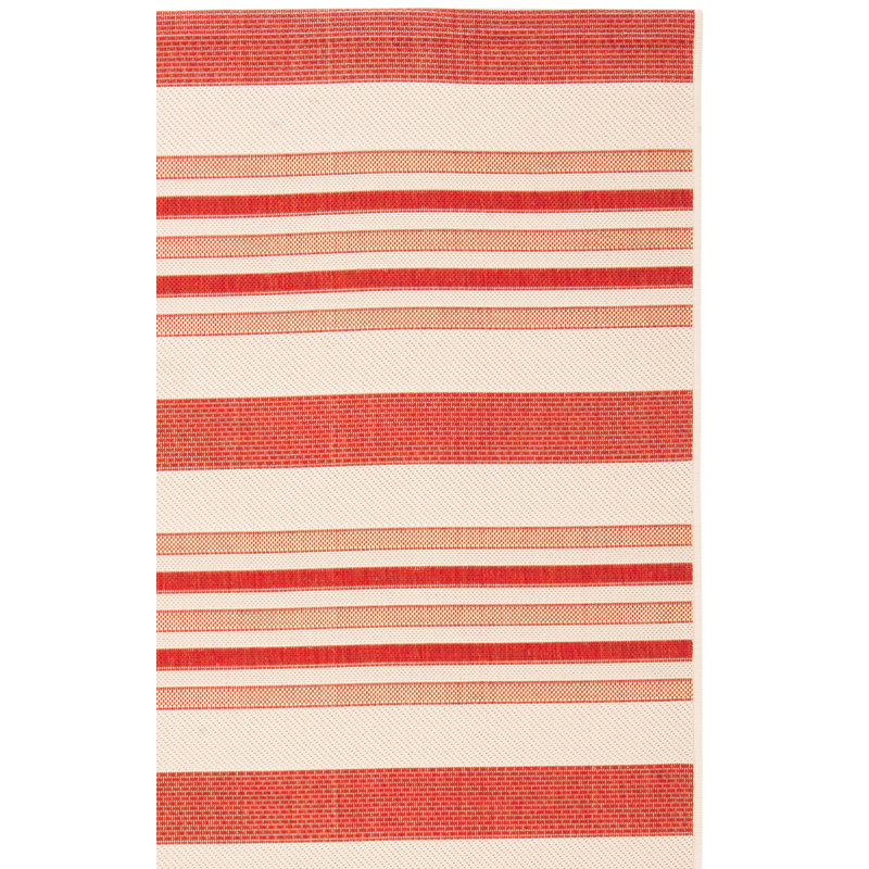 Tapis intérieur / extérieur à rayures Herefordshire Performance, Rectangle 9 pi x 12 pi
